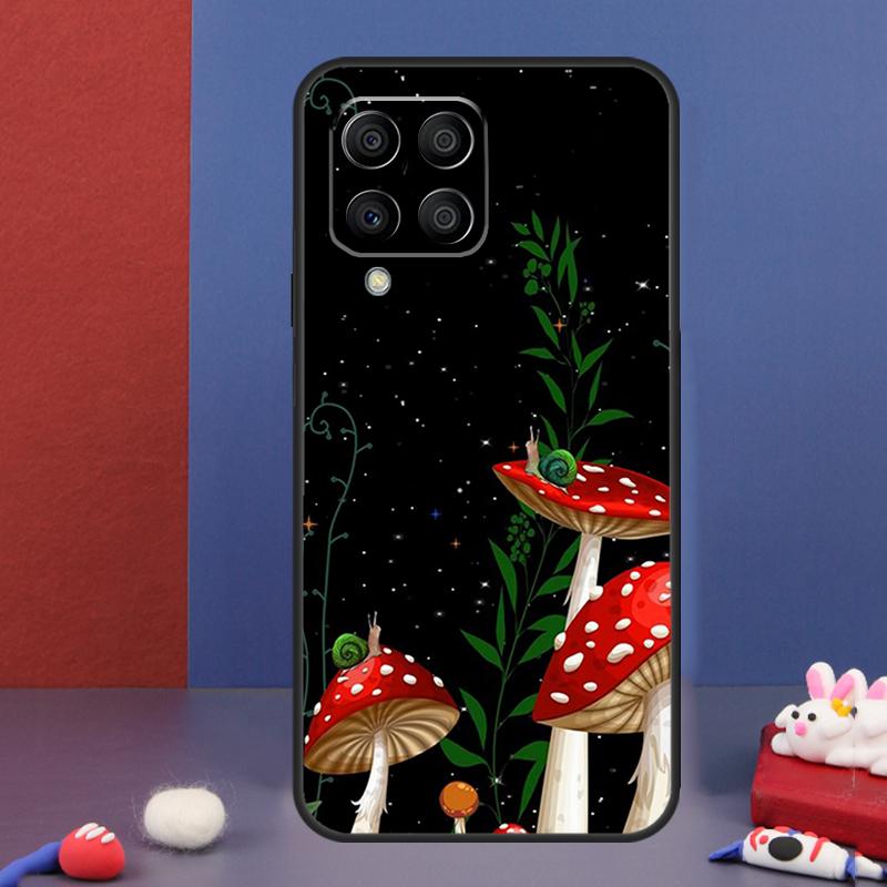 Mushroom Moon Shroom Farmer Case For Samsung Galaxy M32 M52 M12 M16 M14 M54 M13 M33 M53 M56 M36 M31 M11 M35 M55 M15 M06
