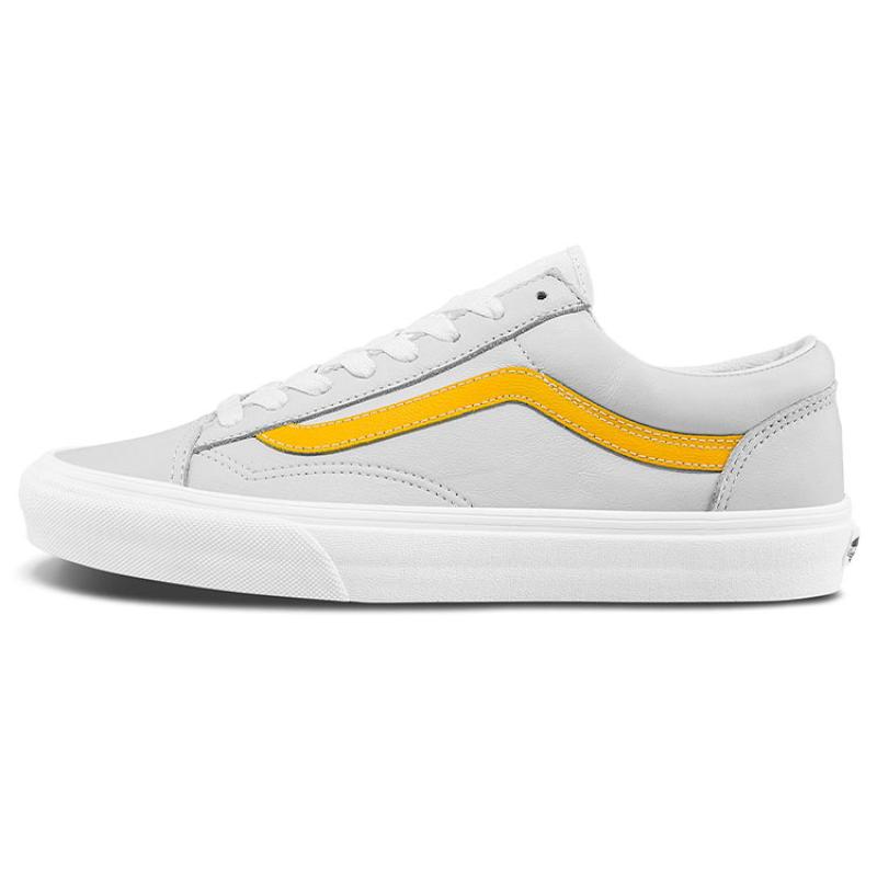 

Vans Style 36 Leather Pop Spectra Yellow Sneakers VN0A54F6A6A 36