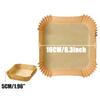 16-23CM Air Fryer Disposable Baking Paper Liner Non-Stick Mat Steamer Square Round Parchment for Microwave Oven Kitchen Cookers