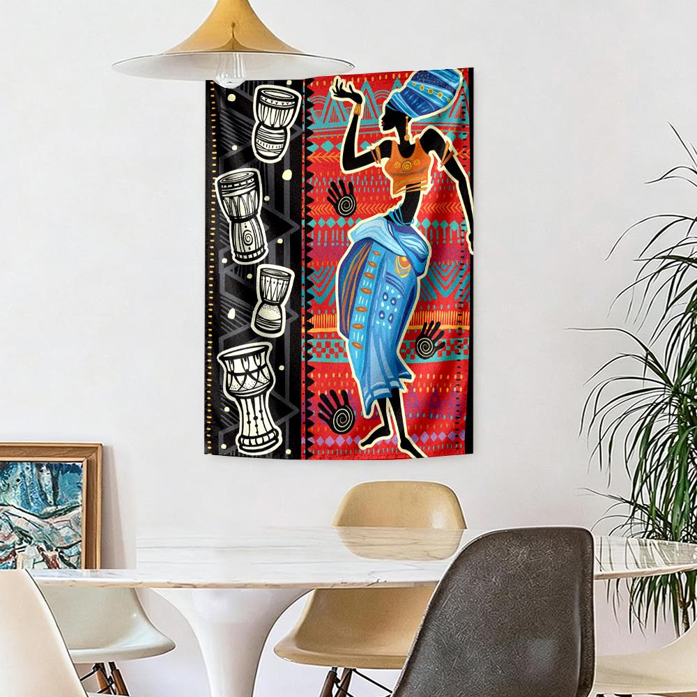 African Style Wall Decor Tapestry Art For Pet Memorial Birthdaywedding Party Backdrop Family Gift