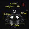 Transparent Round Dish Cover, Extra Large Rectangular Food Cover, Dust-proof PC Plastic, Highend Fresh-Keeping, 9 Sizes