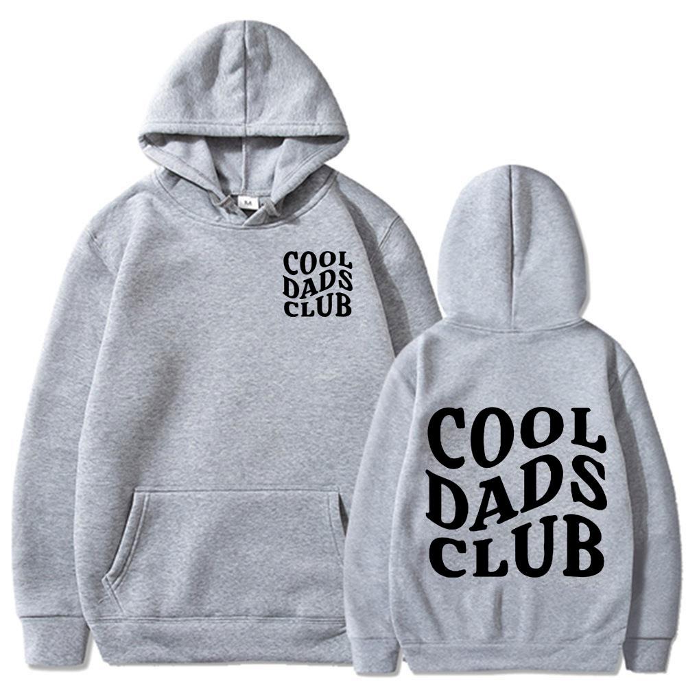 Cool Dads Club Funny Husband Hoodies Gift for Father's Day Gift Daddy Sweatshirts Dad To Be Dad Cotton Man Fashion Pullovers