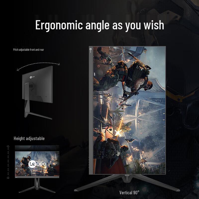 Lenovo K2721PL 27-inch 4K 160Hz Gaming Monitor CN plug (adapter included)