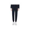 New FILA Knitted Sweatpants Women's Jet Black F11W229609FBK