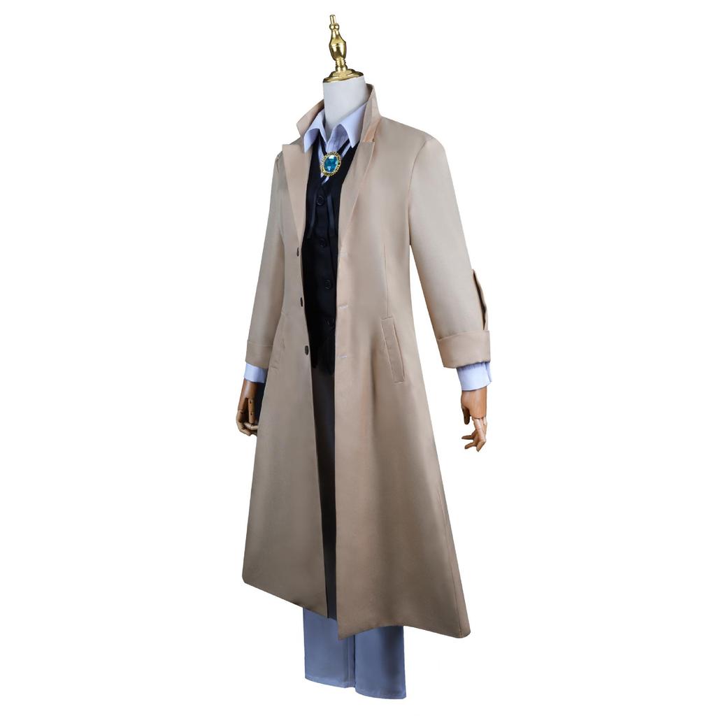 Bungo Stray Dogs Yosano Akiko, Dazai Osamu, and Nakahara Chuuya Cosplay Costume Set