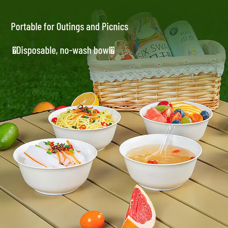 Temeiju Eco-Friendly Disposable Corn Starch Bowls