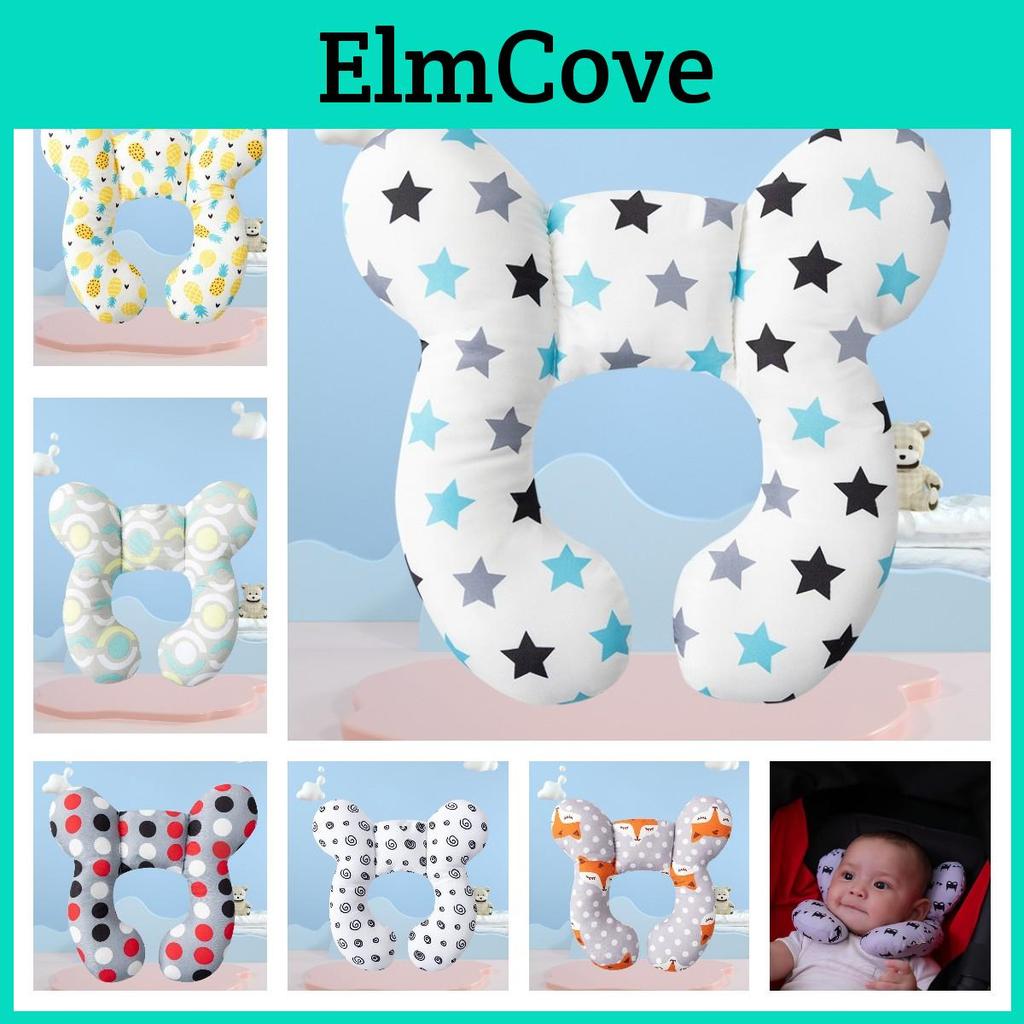Cute Cartoon Children's U-shaped Pillow For Neck Support While Traveling