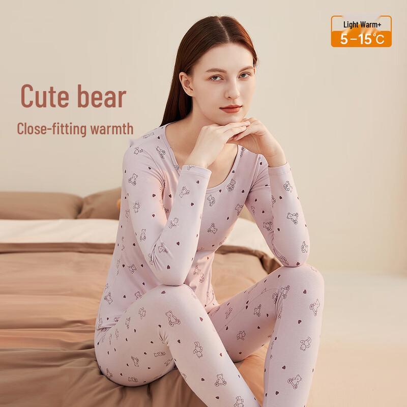 

Women s Thin Cotton Thermal Underwear Set L (165)