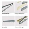 Non-Stick Silicone Tongs High Temperature Resistant Food Tongs Dishwasher Safe Kitchen Utensil for Grilling Steak Bread Food
