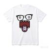 Fashion Kawaii Unisex T Shirt Pattern Y2k Cotton Print Round Neck Loose Tshirt Summer Unisexs Street Couple Tee Clothing