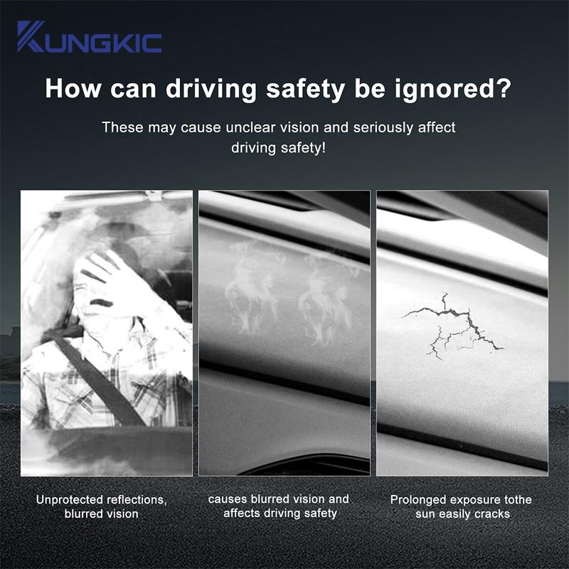 Premium Flannel For Hyundai Tucson    Car Dashboard Cover Mat Avoid Light Pad Anti-UV Carpet Interior Accessories