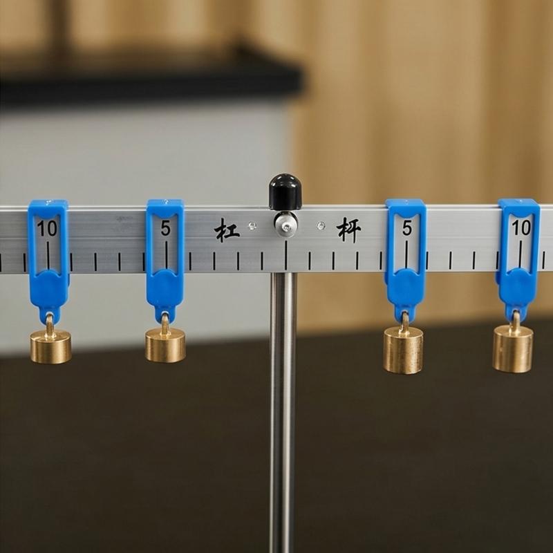 Physics Experiment Tool Educational Aluminum Alloy Lever And Stand For Student Teaching Balance And Torque Concepts