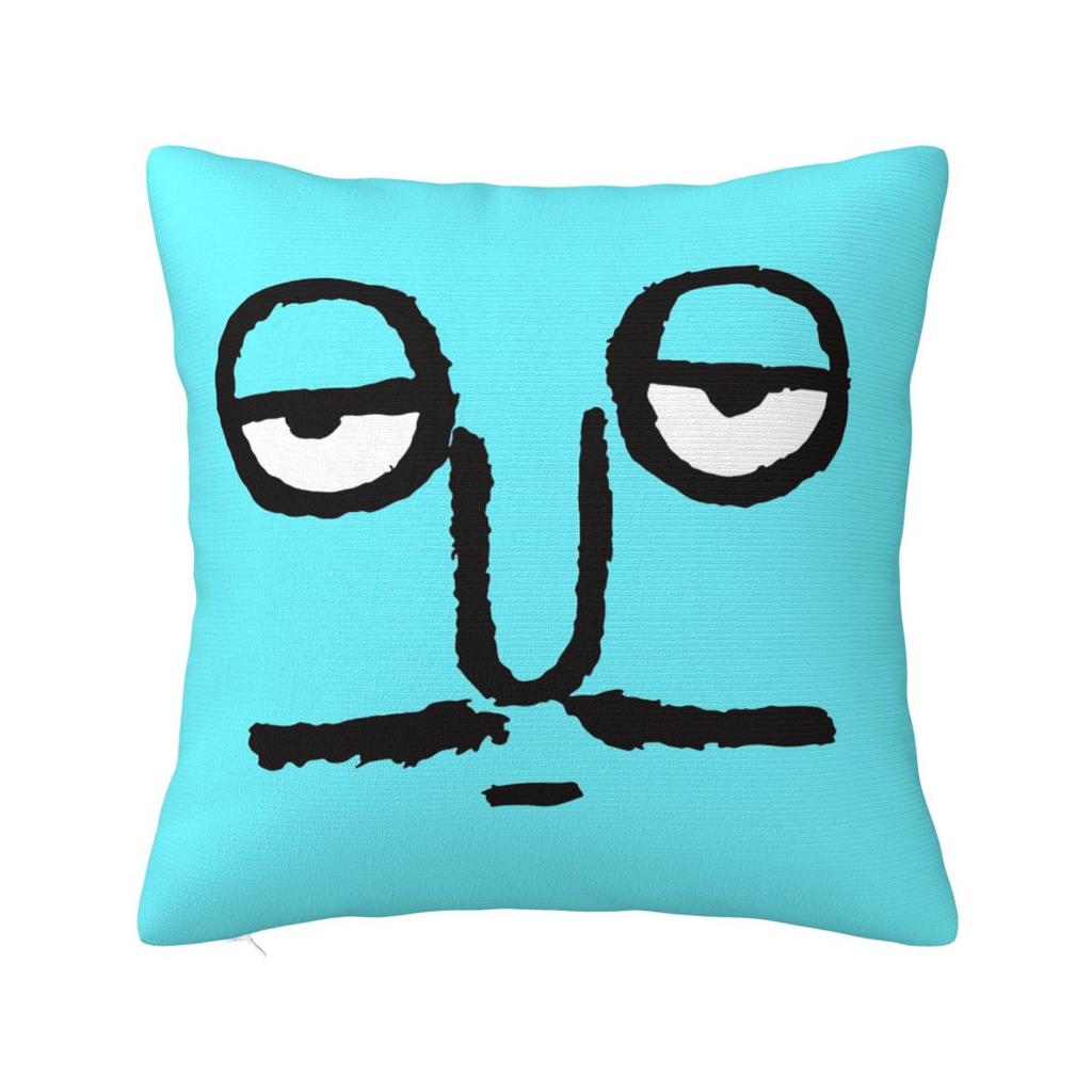 Pillow Cover Aesthetic Art J-Jean J-Jullien Design Cushion Cover Cute Funny Pillow Case Office Car Home Decorative Pillowcases