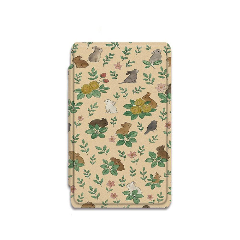 Cute Rabbit Magnetic Case Anti-fall Folio Shell High Quality Protective Cover for XTEINK X4/X3