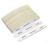 50/100Pcs Professional Wooden Nail Files 180/240 Buffer 100/180 Grey Boat Wood Sandpaper Block Gel Polisher Sanding Nail Files