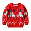 New Arrival Christmas Sweater for Girls Children's Autumn/Winter Round-Neck Knitwear Boys' Pullover