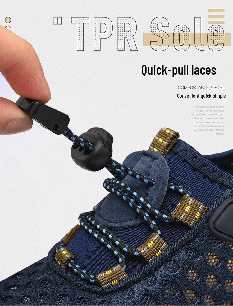 Men's Breathable Non-Slip Sports Shoes - Ideal for Summer, Outdoor, Hiking, Climbing, and Wading