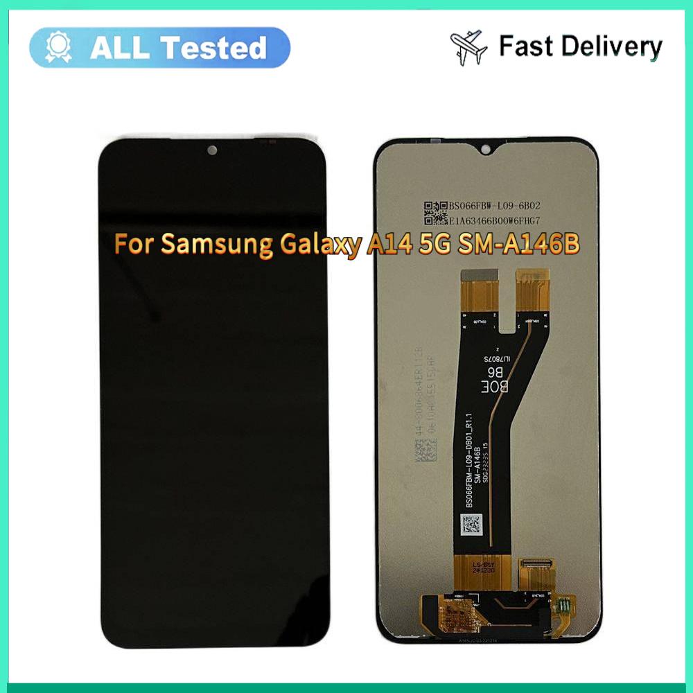 LCD-Bildschirm und Digitizer Vollständige Baugruppe für Samsung Galaxy A14 5G SM-A146B