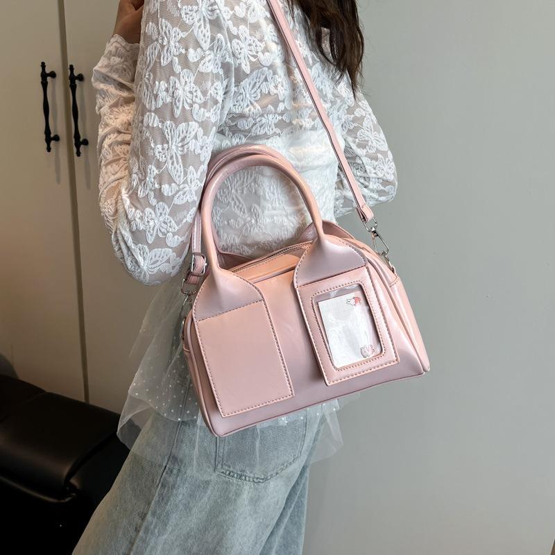 High-end niche silver bag women's new summer versatile messenger bag fashionable portable pillow bag