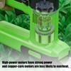 Rechargeable Lawn Edger And Bush Pruner With Carbon Steel Blades Suitable For Small Yard Landscaping