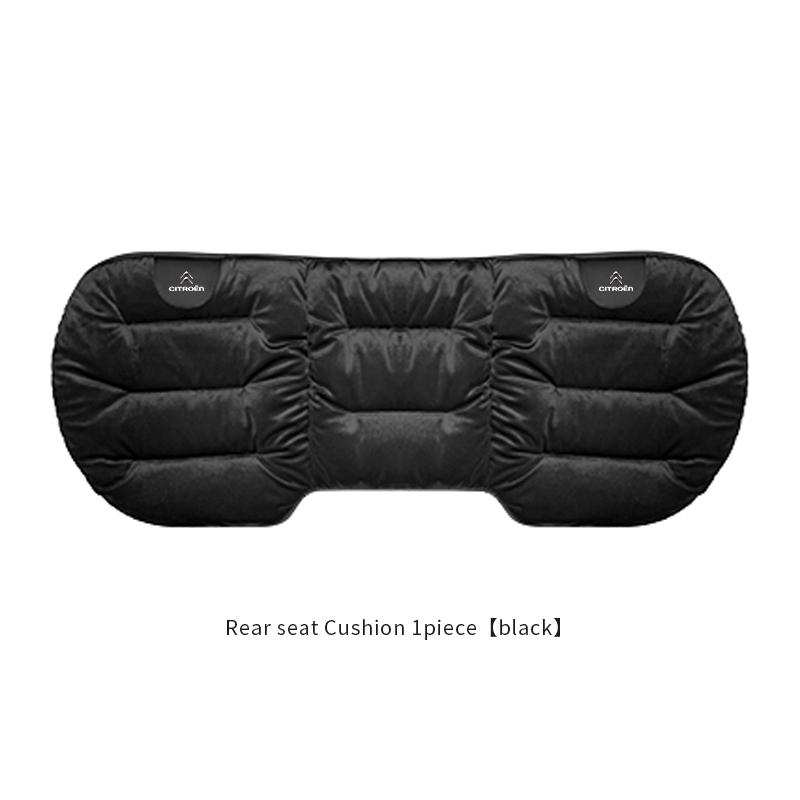 Car Seat Cover Winter Plush Warm Cushion Waist Pad For Citroen C3 C5 AIRCROSS C5X C4 Cactus PICASSO e-C3 e-C4 C1 C-Crosser C6 C2 akj256