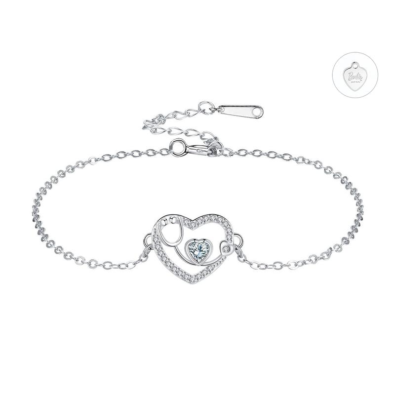 Barbie Bright loving temperament, cold style, high-end sense, niche and versatile, alloy bracelet, women's style ZJYSL-HJ-016