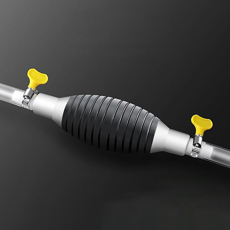 

NEWEST Fuel Transfer Pump Manual Suction Pump Hand Water Transfer Pump with PVC Delivery Hose for Gasoline Diesel Liquid чорний