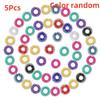 5/15Pcs Mini Spring Decompression Finger Ring Toy Finger Massager Spring Decompression Finger Massage Ring Hand Massage Tool