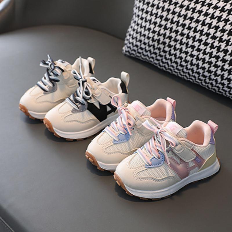 Spring and Autumn Boys' Dad Shoes, Big Kids' Running Shoes, Breathable Children's Sports Shoes, Baby Casual Shoes