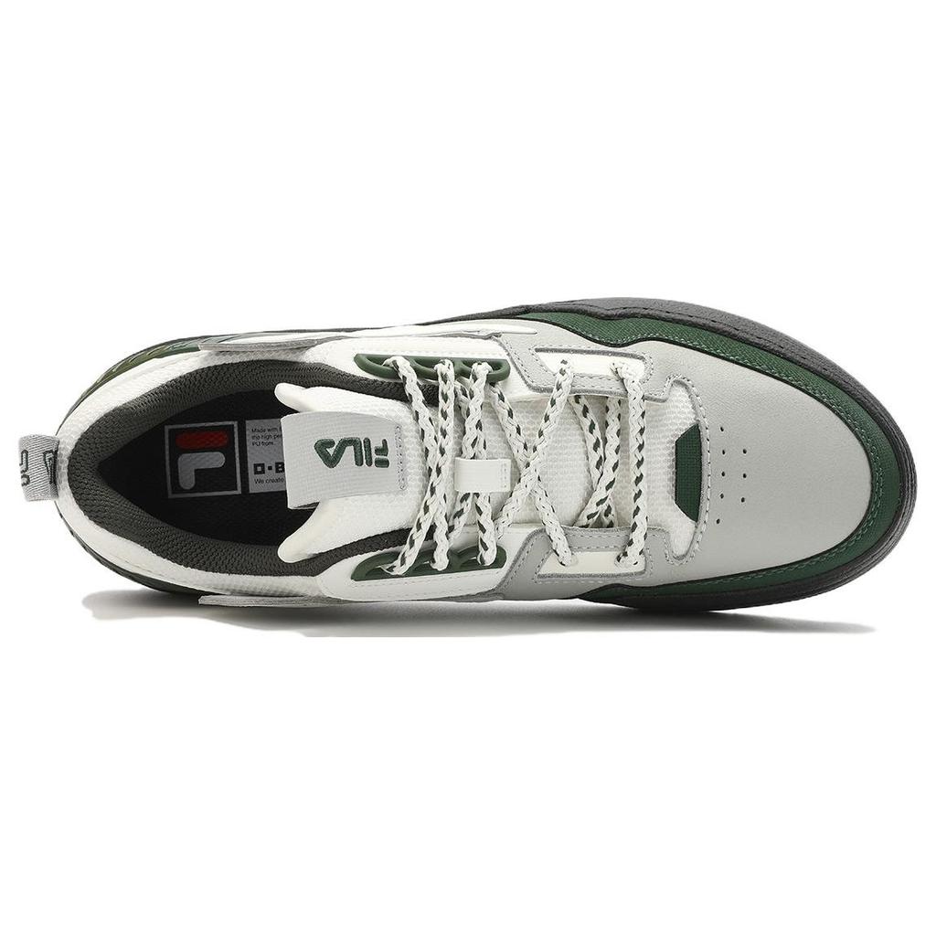 FILA Pala Versatile Comfortable Simple Low-Top Sneakers Men Sneakers White Green F12M341224FSG