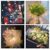 LED Copper Wire Fairy Lights Battery Powered Garland Fairy Lighting Garland DIY Wedding Party Christmas Decoration