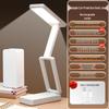 Rechargeable LED Desk Lamp: Dual-Use Eye Protection for Reading & Writing, Multifunctional Night Light for Dorm or Bedroom.