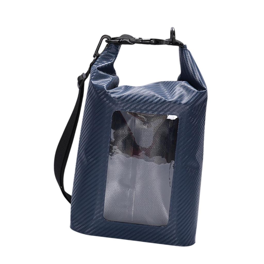 Waterproof Phone Pouch 5L Airtight Portable Keeps Gear Dry Dry Bag Roll Top Duffle for Rafting Swimming Boating Kayaking Sailing