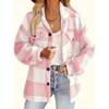 Elegant Directional Fluffy Winter Jacket