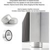40*20mm Aluminum AMP Feet PC Chassis Speaker Cabinet Isolation Stand Base DAC Turntable Pad Cone Damper Shock Absorber Feet Pad