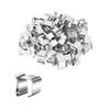 A84E-50PC Christmas Lights Gutter Hooks Galvanized Holiday Lights Roof Hooks Christmas Light Clips Xmas Light Gutter Hangersc Du