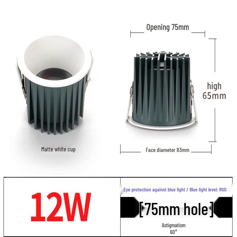 

Recessed Bathroom LED Downlight