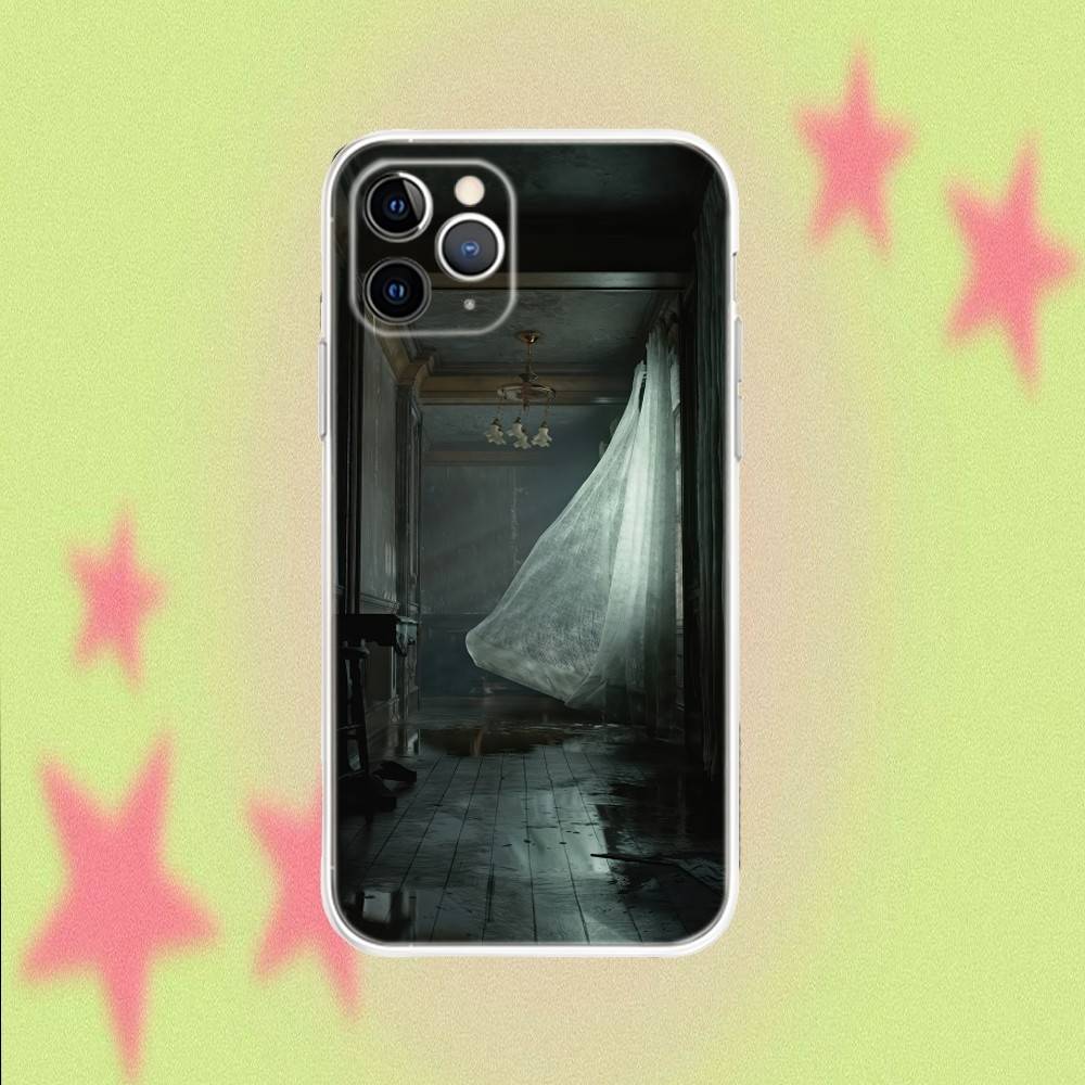 

Прозорий нековзкий чохол для телефону Resident Evil Requiem для iPhone 17,16,15,14,13,12,11,Air,X,XR,Pro,Max,Plus iPhone16se4