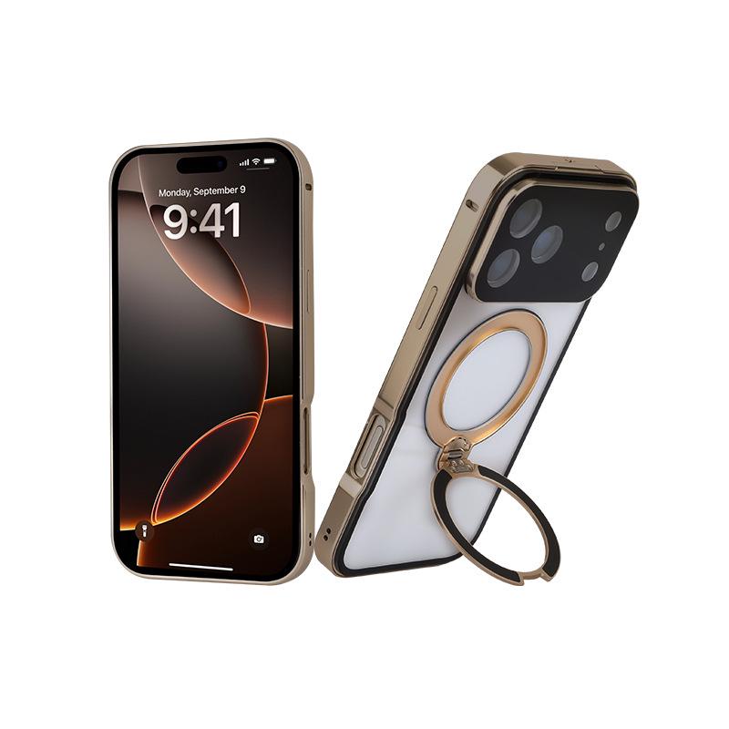 Magneto Magnetische Metallhülle mit drehbarem Ständer für iPhone 17 Pro