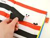 Gakken Cloth Picture Book: Striped Circles (Ages 0+) Q750398