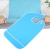 Adult Anti Oil Reusable Rain Proof Bib Apron Eating Bib Dining Aid Protector(Sky Blue 50x80CM )