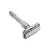 New Adjustable Safety Razor Double Edge Classic Mens Shaving Mild To Aggressive 1-6 File Zinc Alloy Shaver With 5 Blades