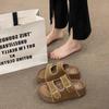 Platform sandals women's summer wear new fashion open-toed shoes small height-increasing beach shoes
