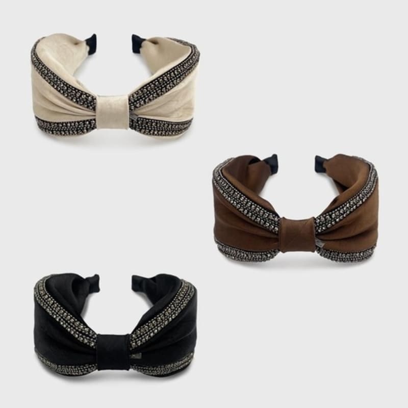 Jean Paul Clarisse Mode Kristall Bandana Haarband JP-25-100HB