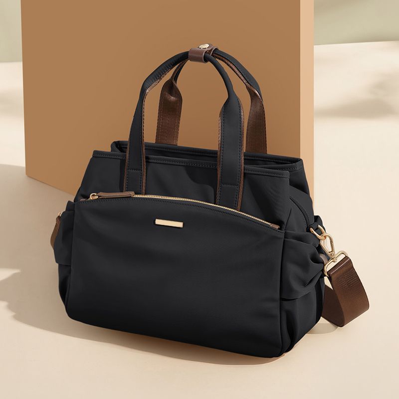 

Индивидуализированная новая плиссированная холщовая сумка-тоут большой вместимости для поездок на работу в литературном стиле, повседневная универсальная женская сумка через плечо