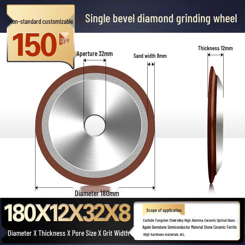 

Single Bevel Diamond Grinding Wheel