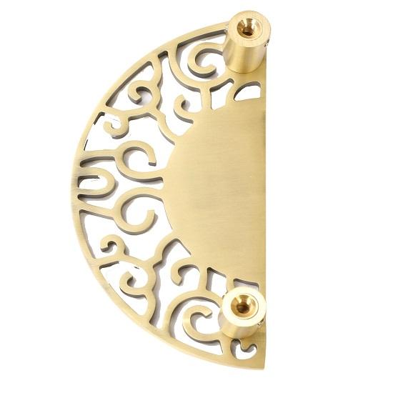 15.24 Cm Brass Door Handle Pair Door Handles for Main Door Wardrobe Handles Door Pulls for Glass Doors Standard, Pack Of 2