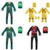 Cool Ninjago Inspired Kids Cosplay Party Clothes Set With Glove Hat And Jumpsuit
