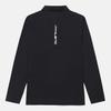 DESCENTE Men'S One-Point Polo Long Sleeve T-Shirt Black Sr321Tpl71