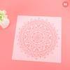 30Cm Diy Craft Mandala Mold For Painting Stencils Stamped Paper Card Template